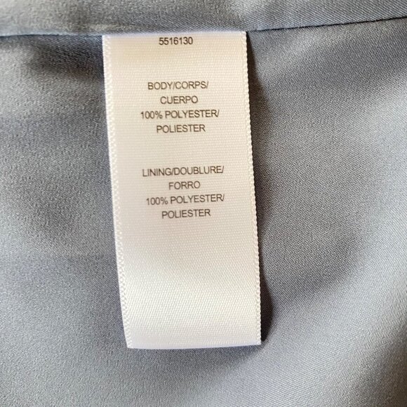 Kay Unger Women Evening Dress Size 4 Formal Helena Hi-Low Faux Wrap Cocktail New - Picture 9 of 12